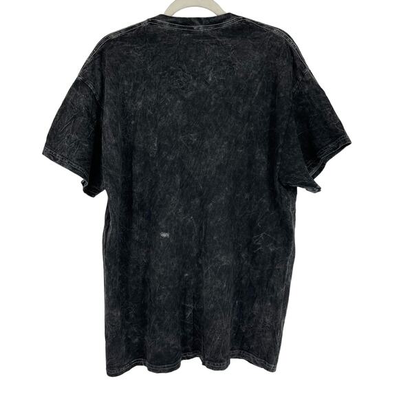 Officially Licensed Van Halen Racing T-Shirt 1984 Black Acid Wash XL NWOT - Picture 2 of 6